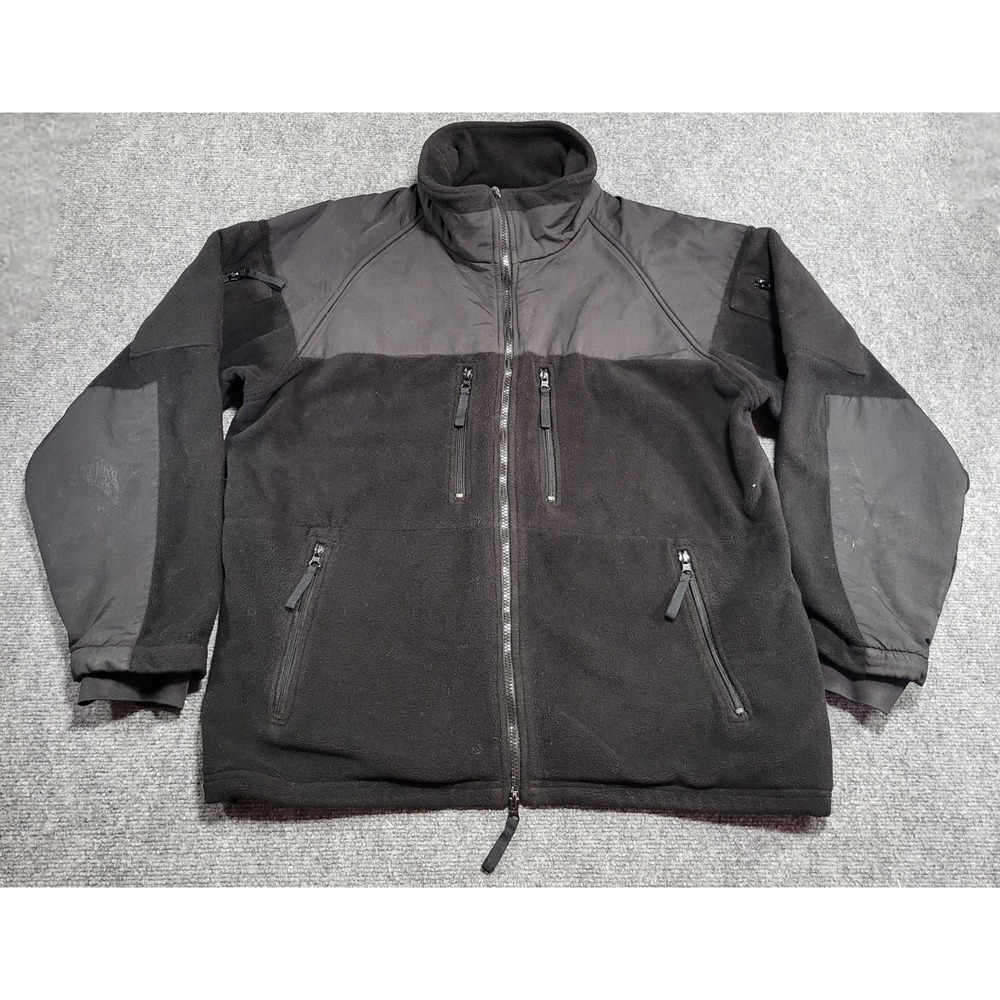 FOX MA-1 Black Xtreme Endurance Flight Jacket Size X-Large